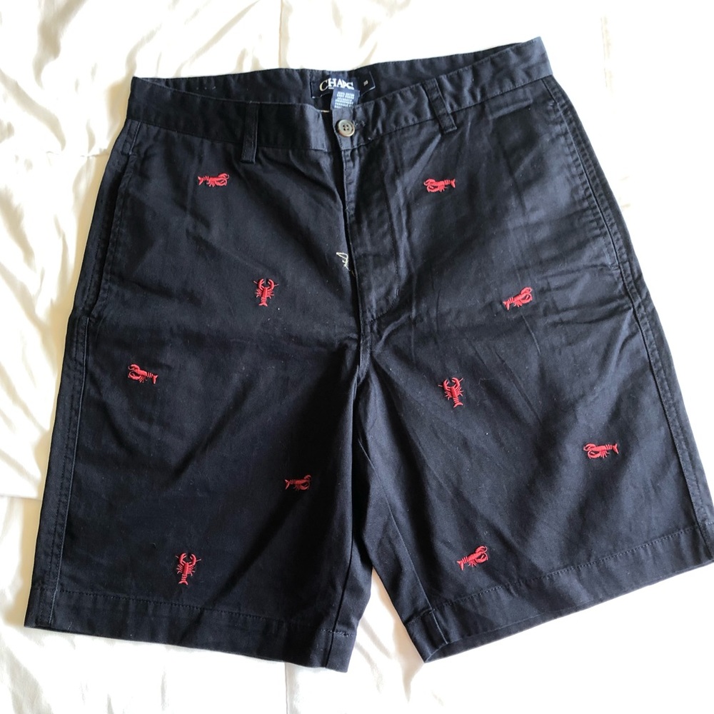 New Chaps Lobster Embroidered shorts